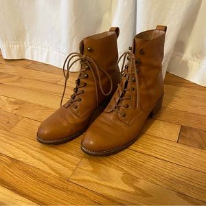 Madewell The Patti Lace-Up Boots